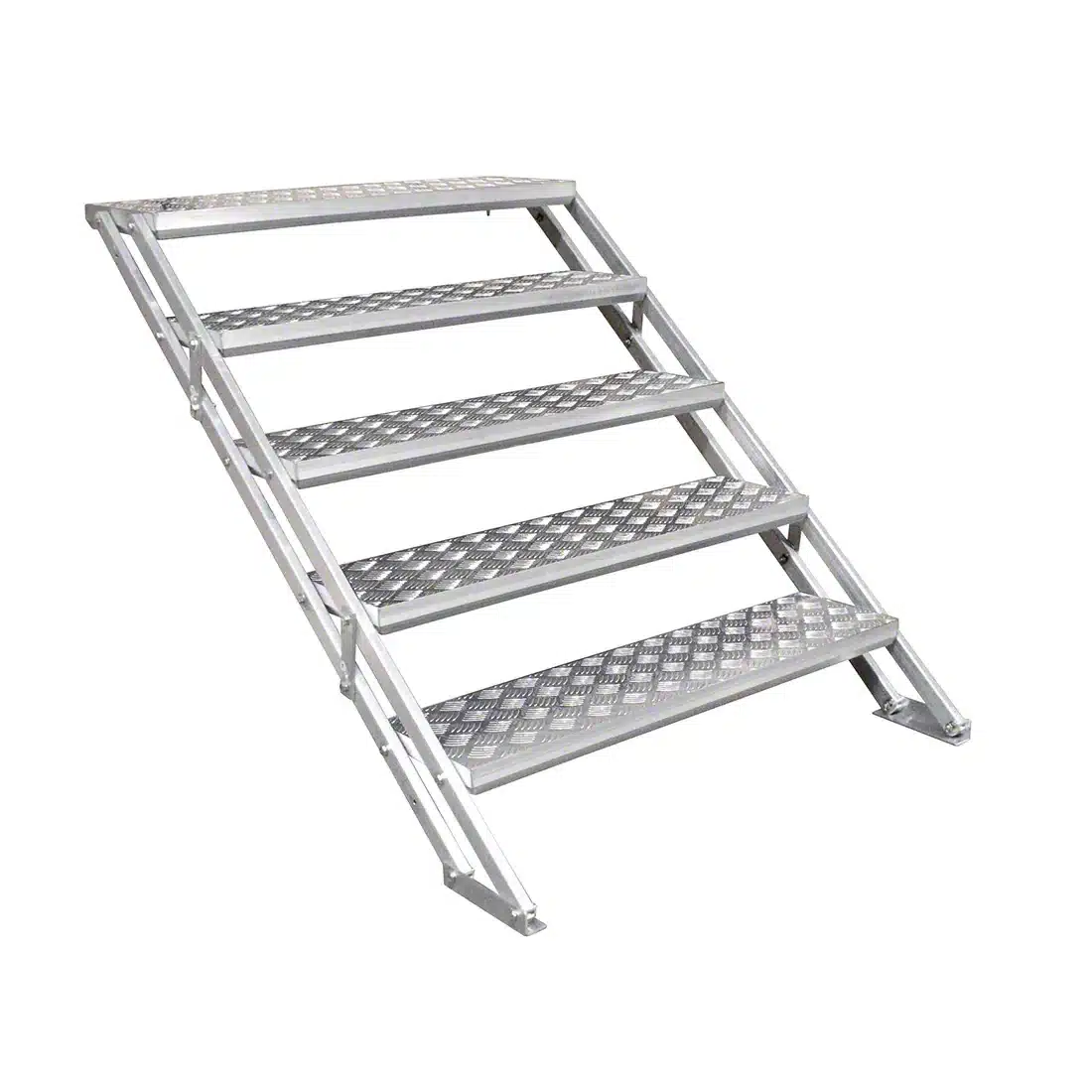 Stage stairs rental: 5-step unit for a stage 24 to 48 inches high